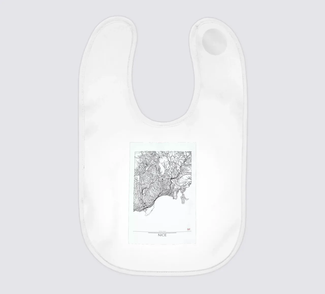 Nice Minimal baby bib by Hubert Roguski