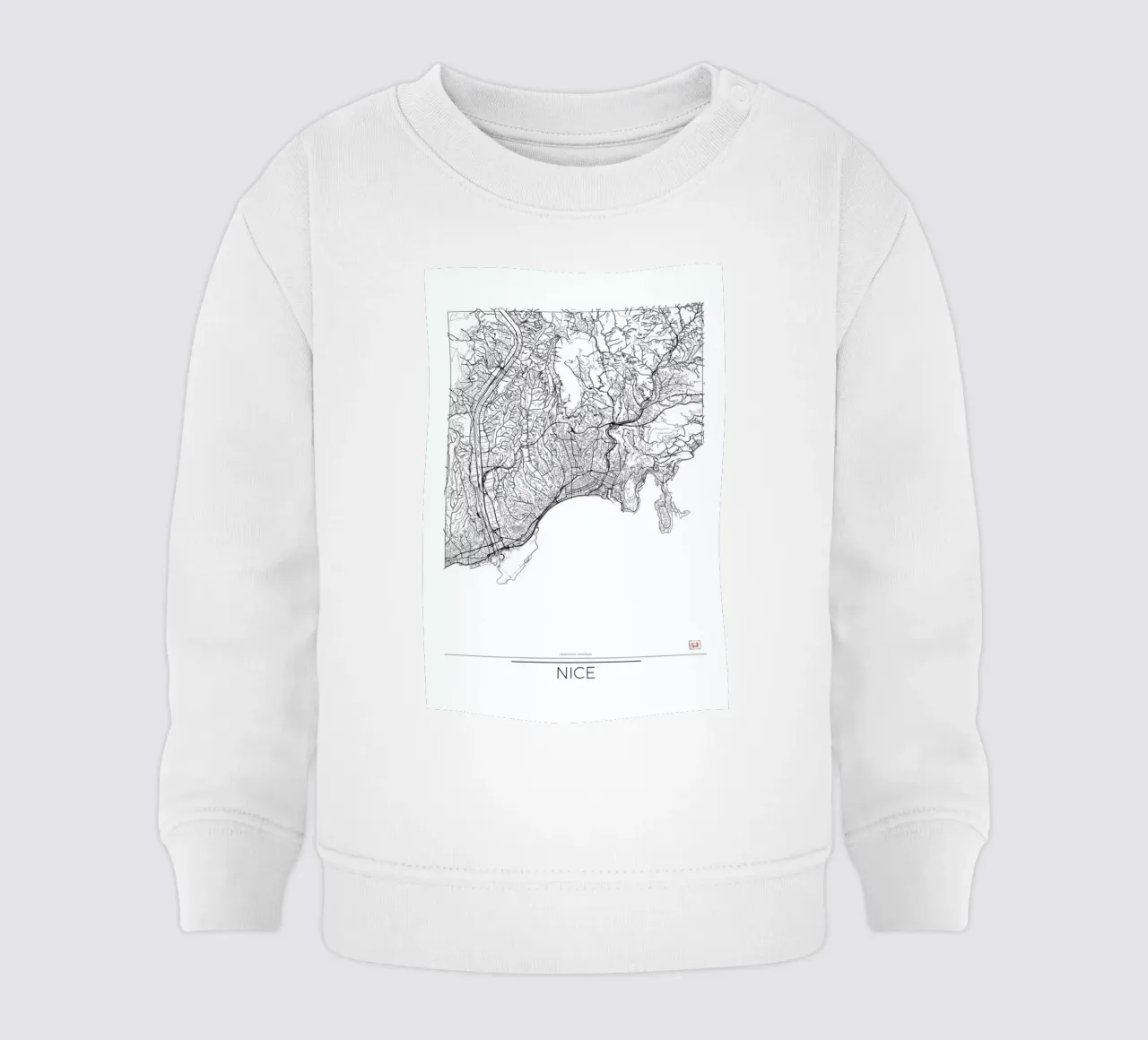 Nice Minimal felpa neonato da Hubert Roguski