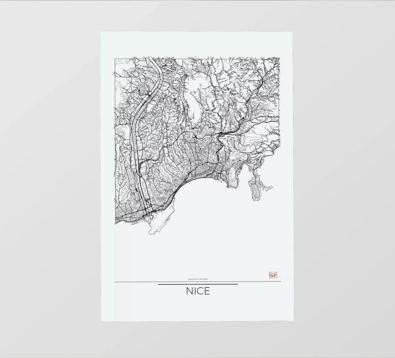 Nice Minimal telo in pvc da Hubert Roguski