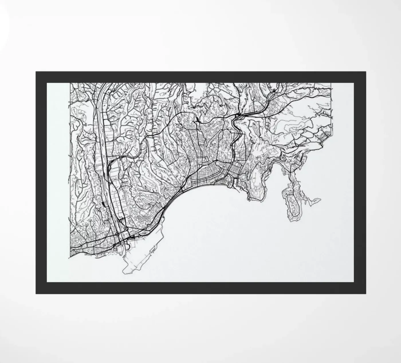 Nice Minimal deurmat van Hubert Roguski