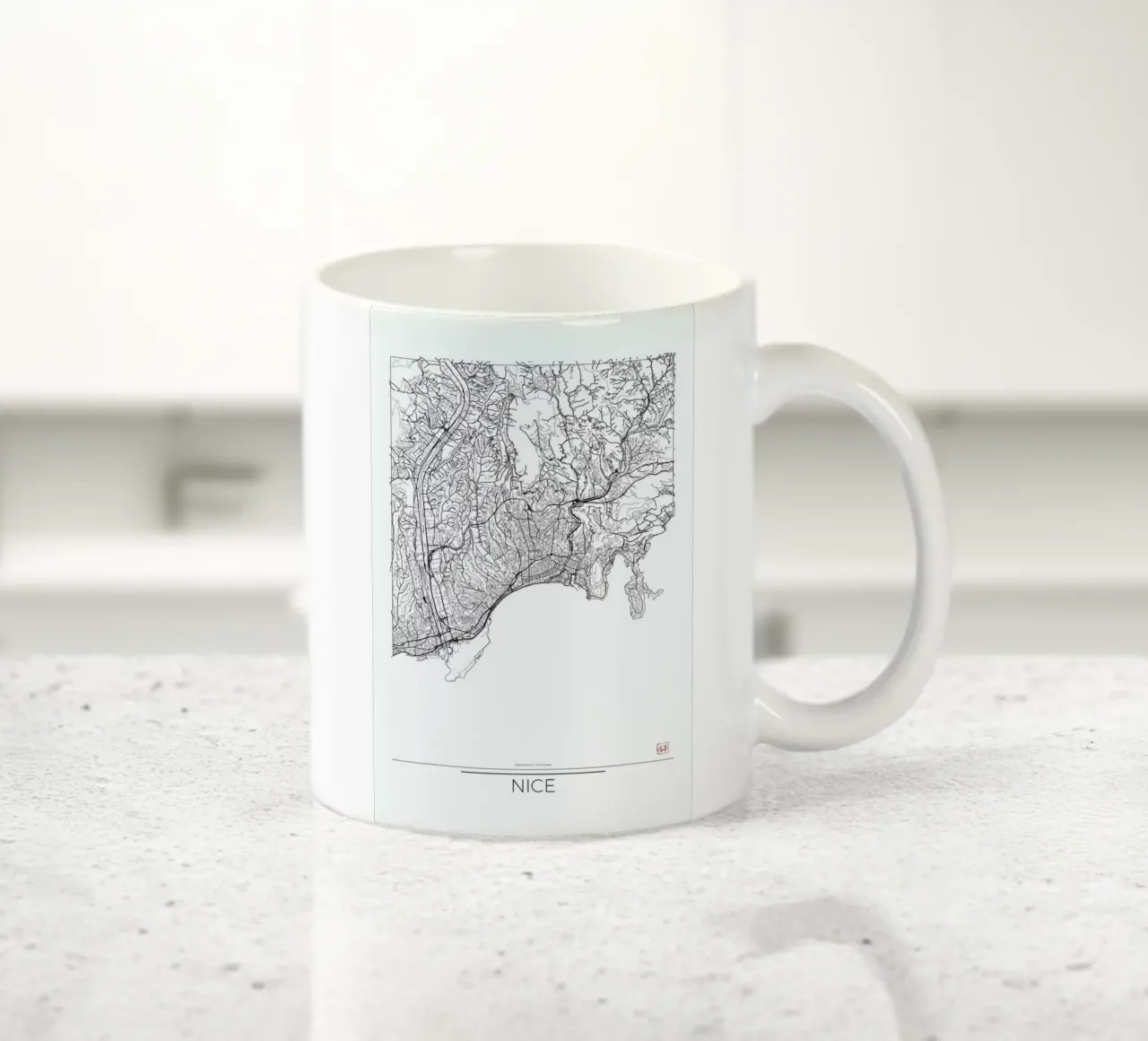Nice Minimal mug en céramique de Hubert Roguski