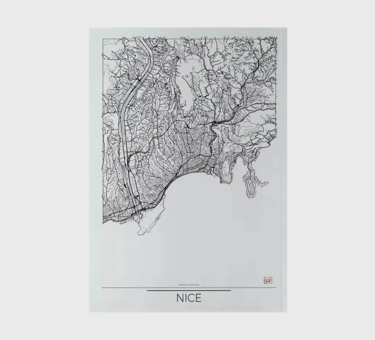 Nice Minimal Notizbuch von Hubert Roguski