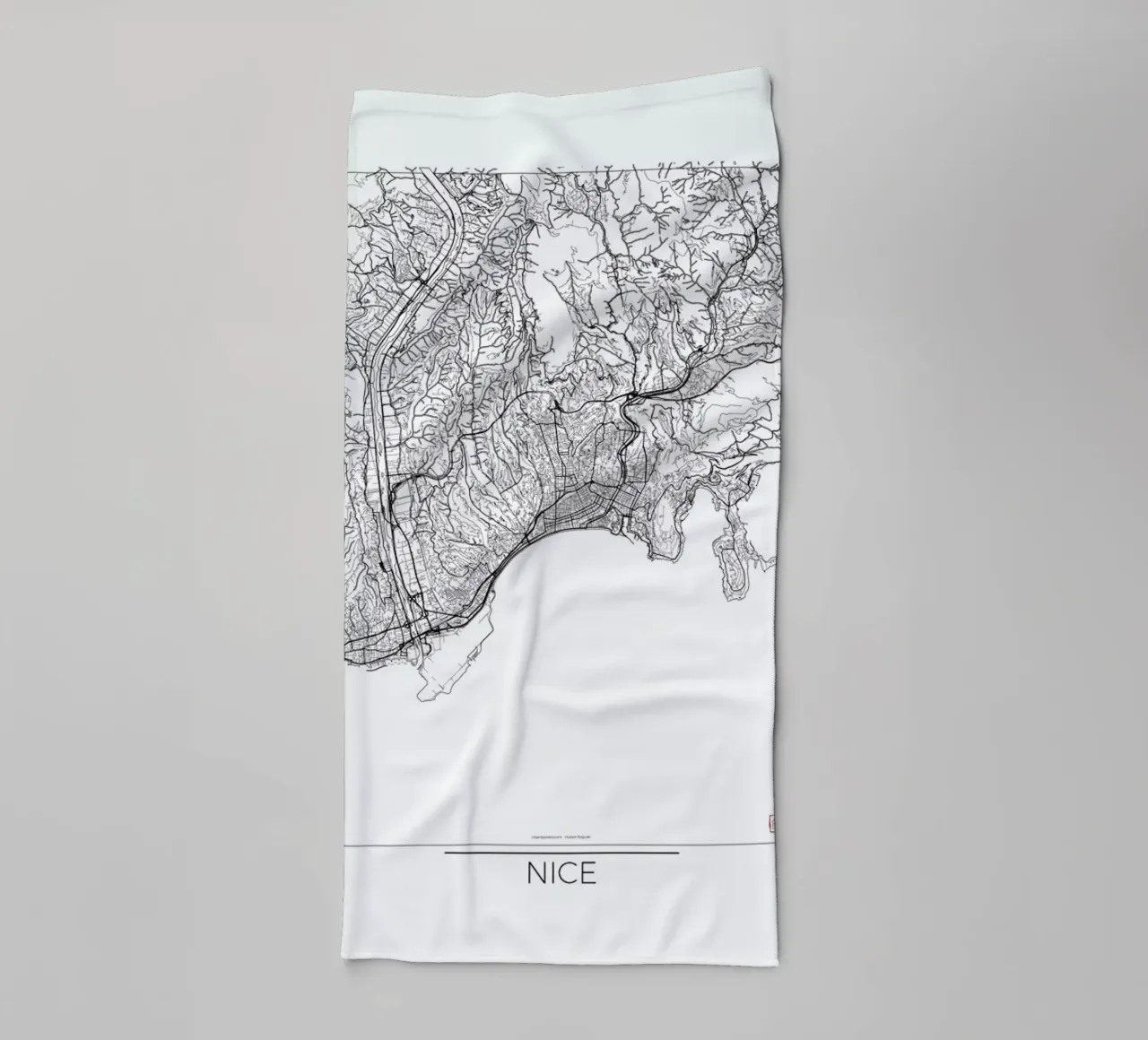 Nice Minimal asciugamano da bagno da Hubert Roguski