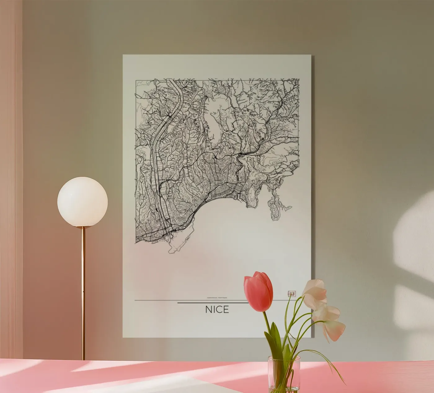 Nice Minimal plexiglas de Hubert Roguski