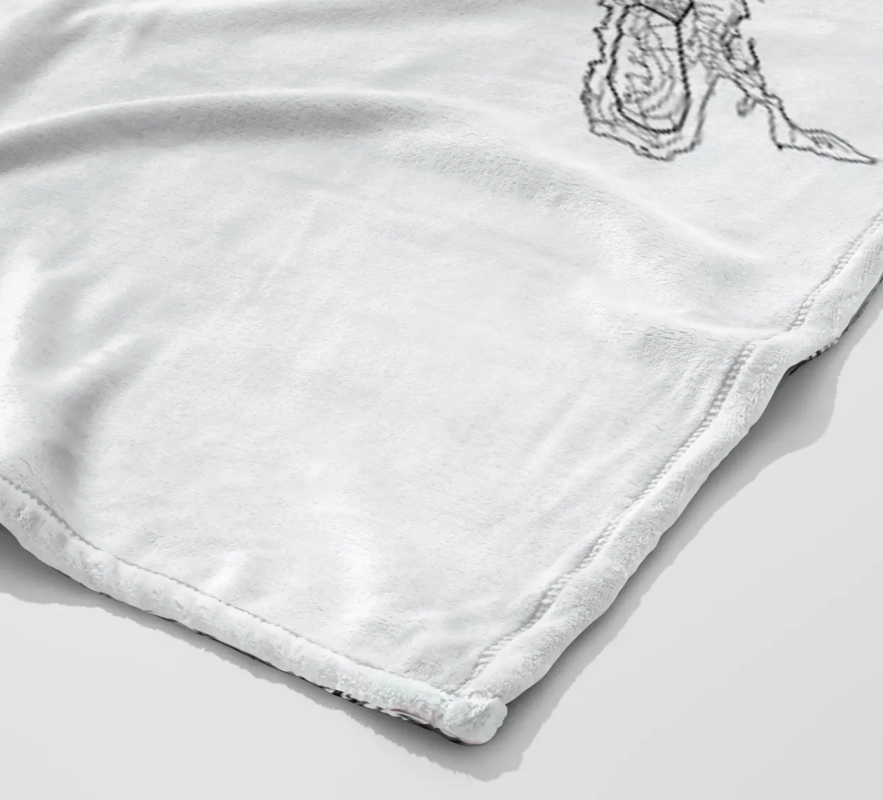 Nice Minimal coperta in pile da Hubert Roguski