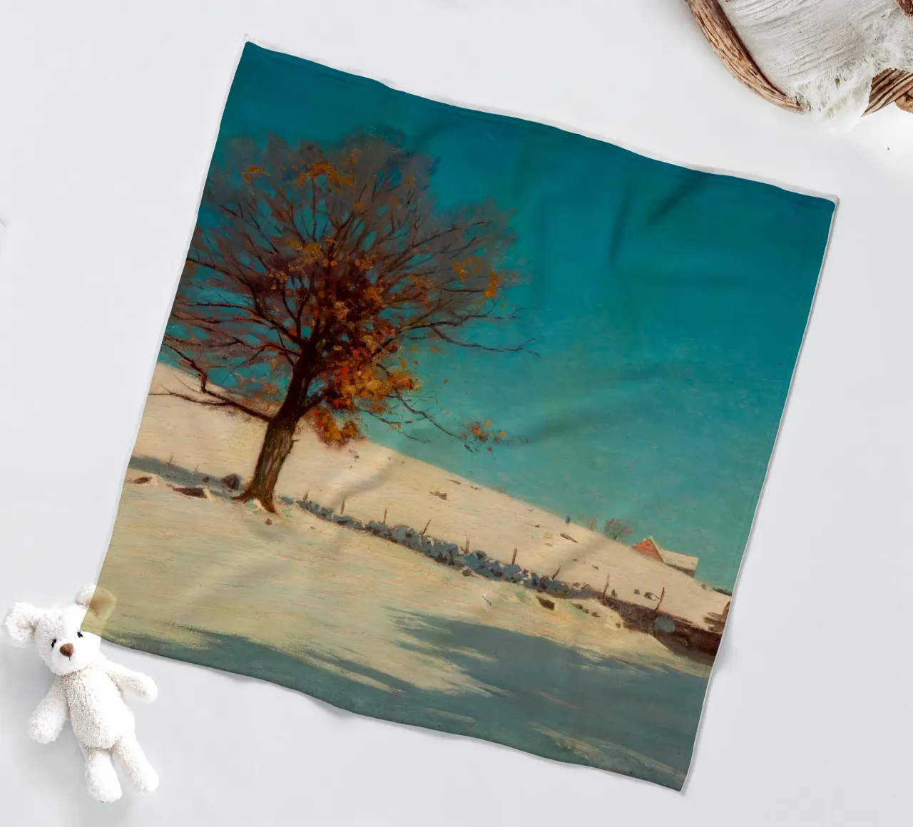 L. Birge Harrison: Vecchie querce sfiduciate coperta in pile da Little Art Histories