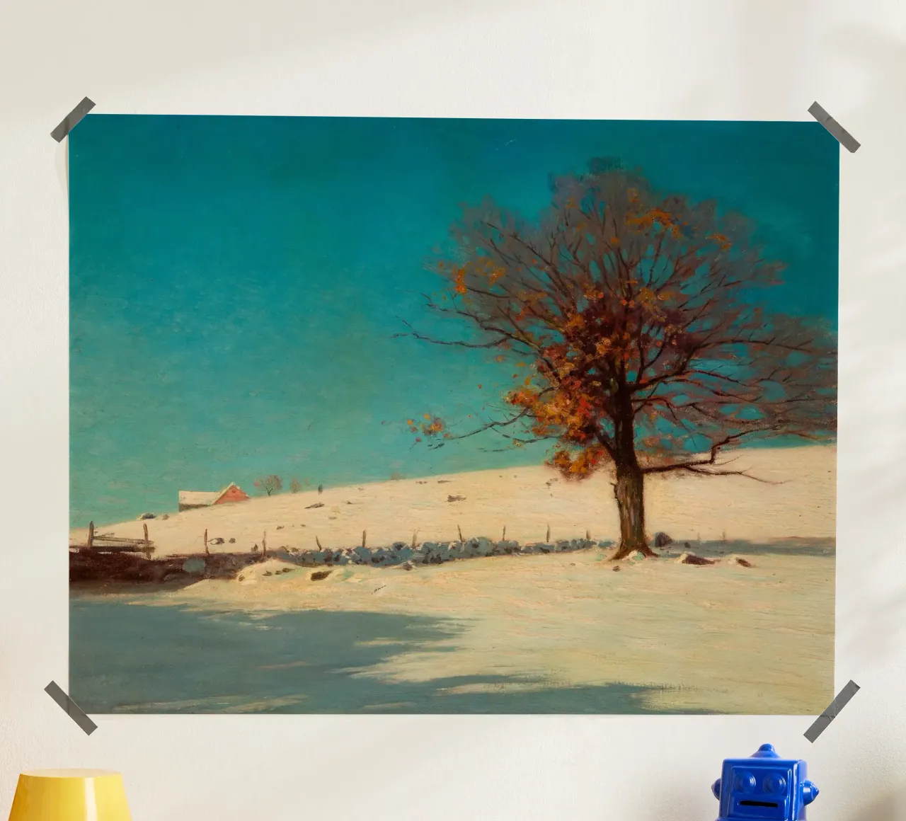 L. Birge Harrison: Vecchie querce sfiduciate carta hahnemühle da Little Art Histories