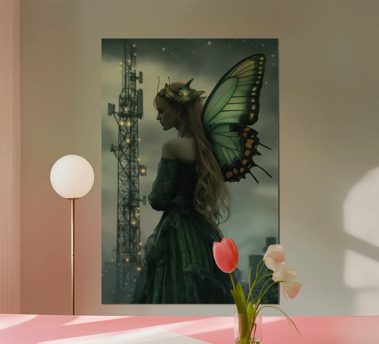 green fairy carta hahnemühle da Synthaira