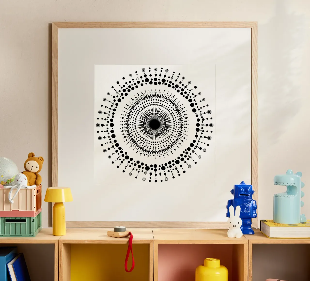 Mandala in bianco e nero carta hahnemühle da Spiritual Touch