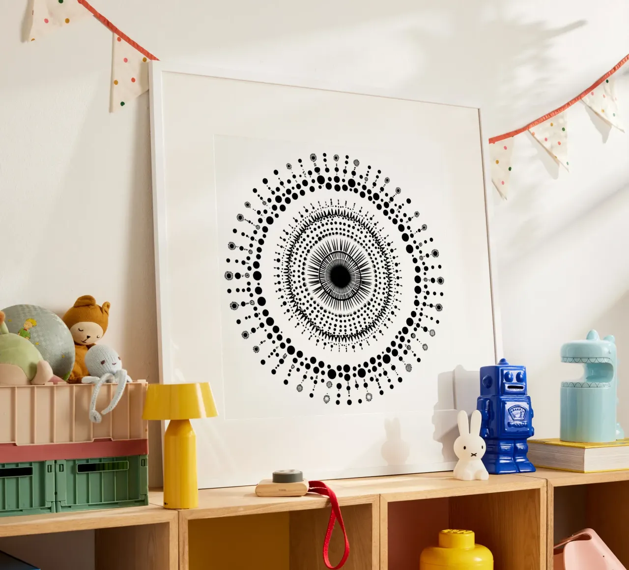 Mandala in bianco e nero carta hahnemühle da Spiritual Touch