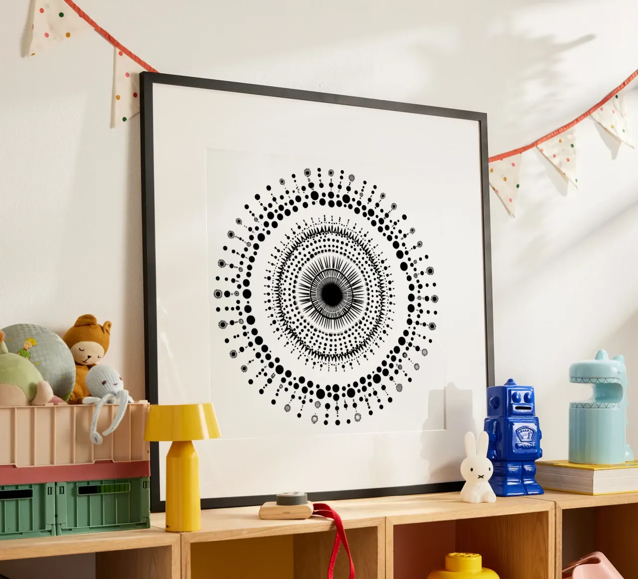 Mandala in bianco e nero carta hahnemühle da Spiritual Touch