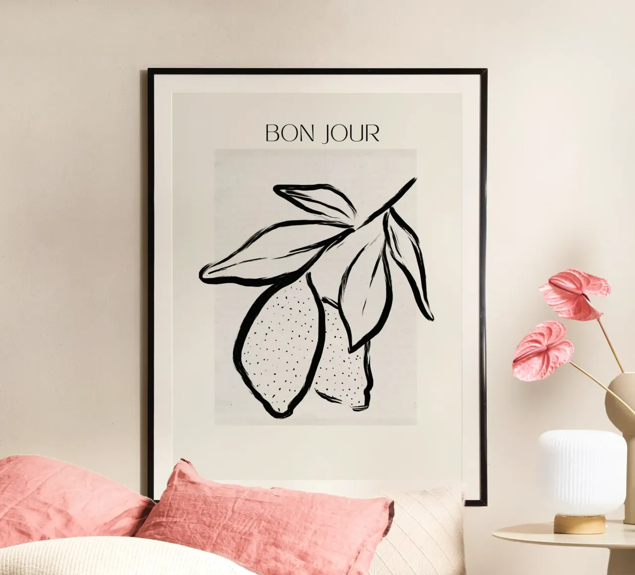 Bon Jour No 03 carta hahnemühle da treechild