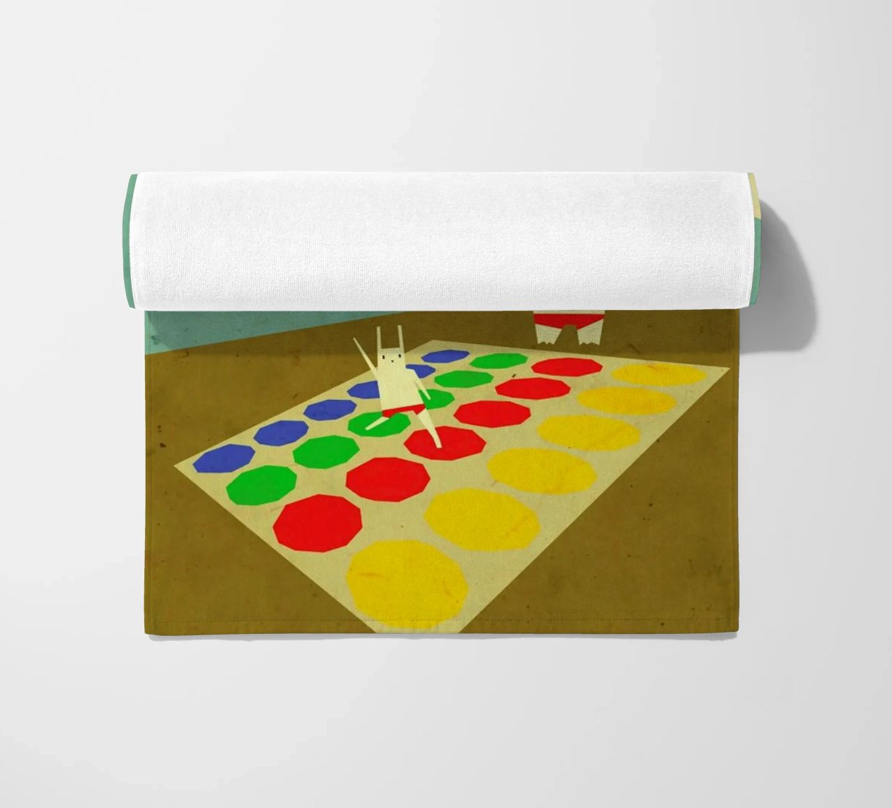Yeti doesn't play Twister telo mare da Yetiland