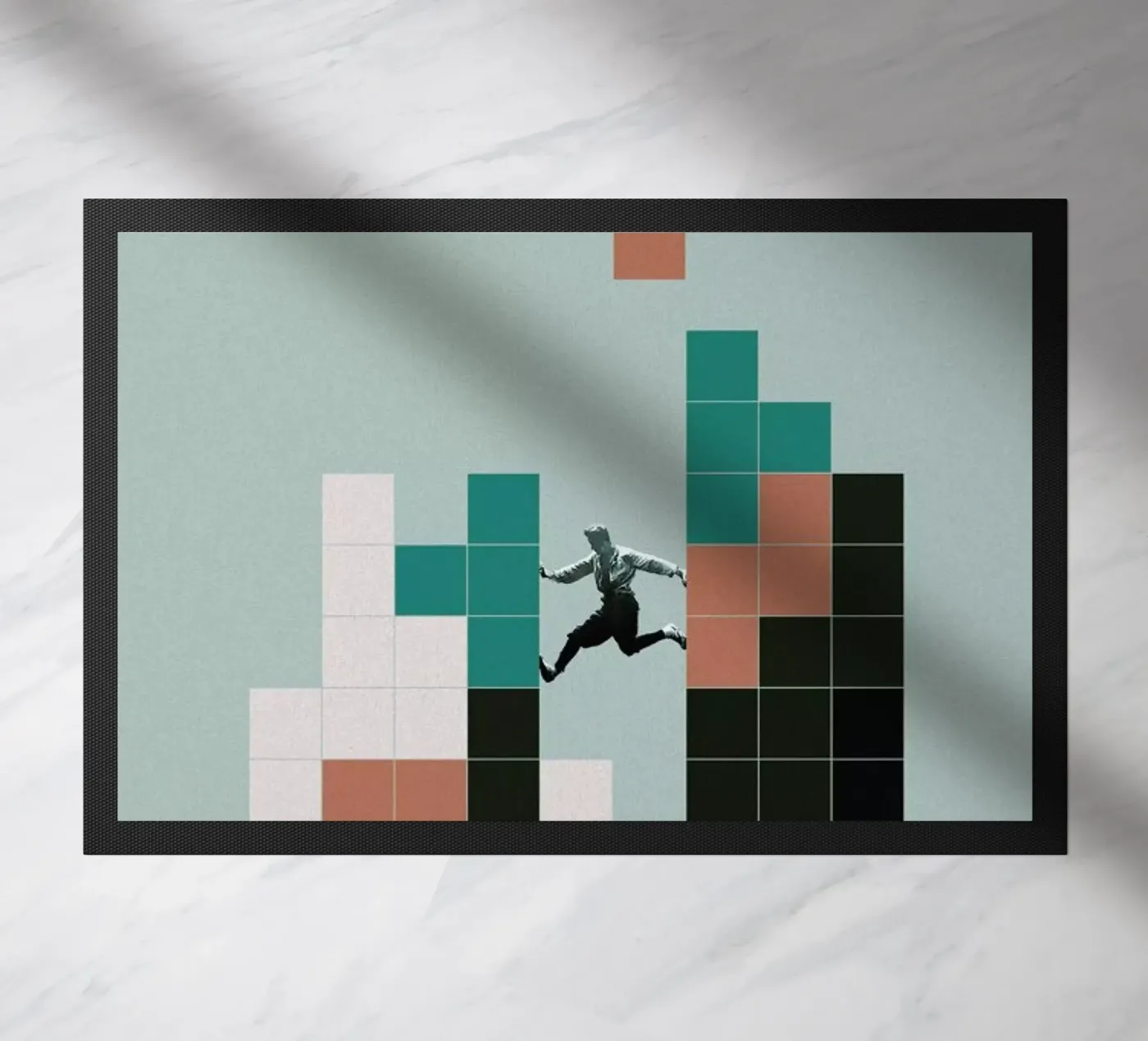 Life doormat by Maarten Léon