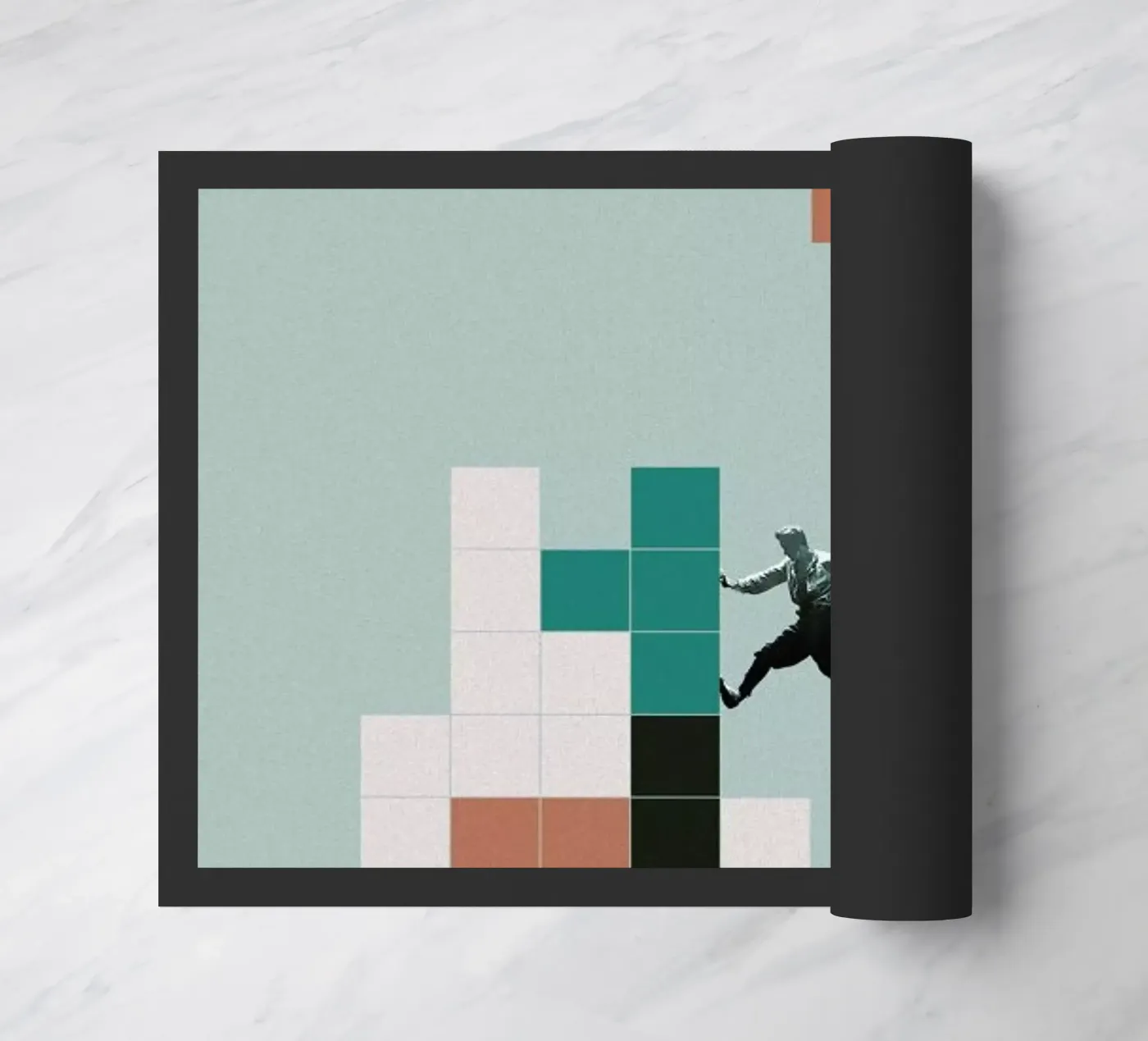 Life doormat by Maarten Léon