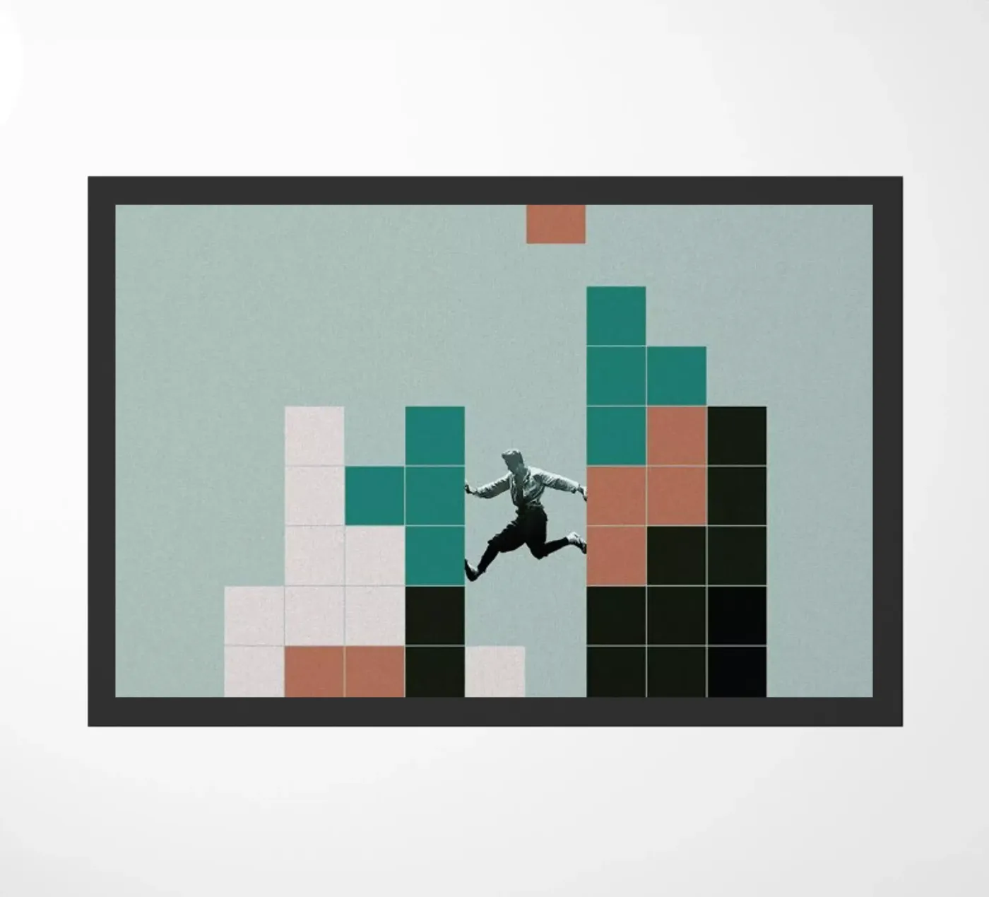 Life doormat by Maarten Léon