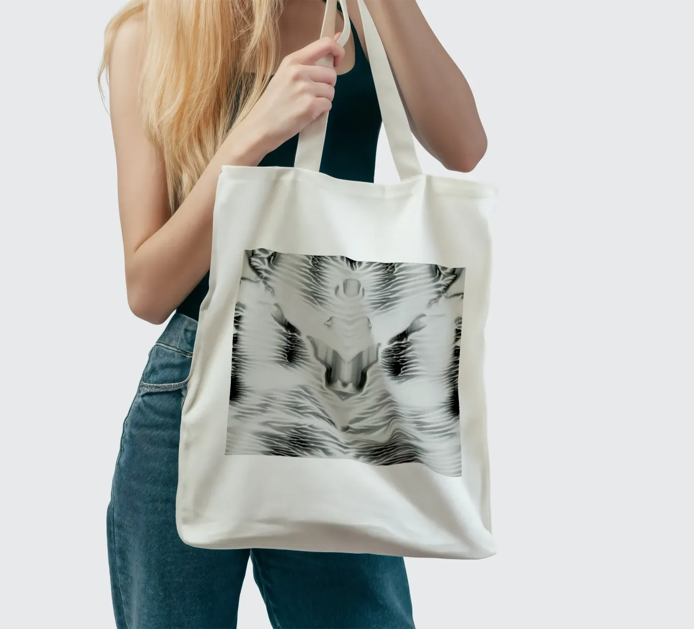 External tote bag by Bryon S. White