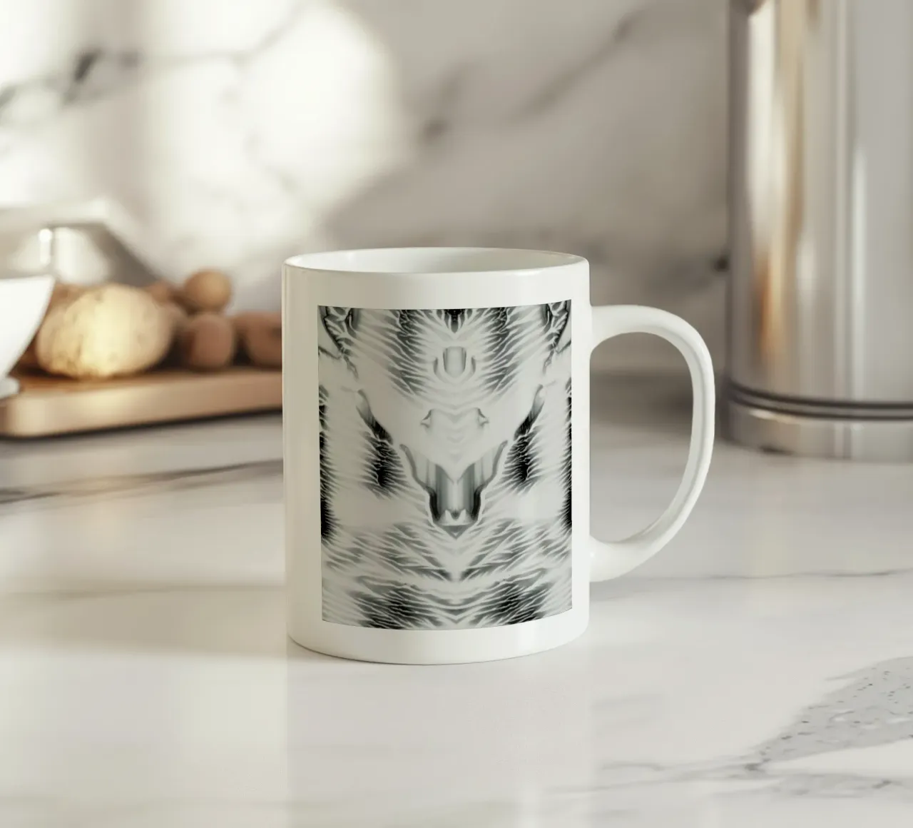 External tazza in ceramica da Bryon S. White
