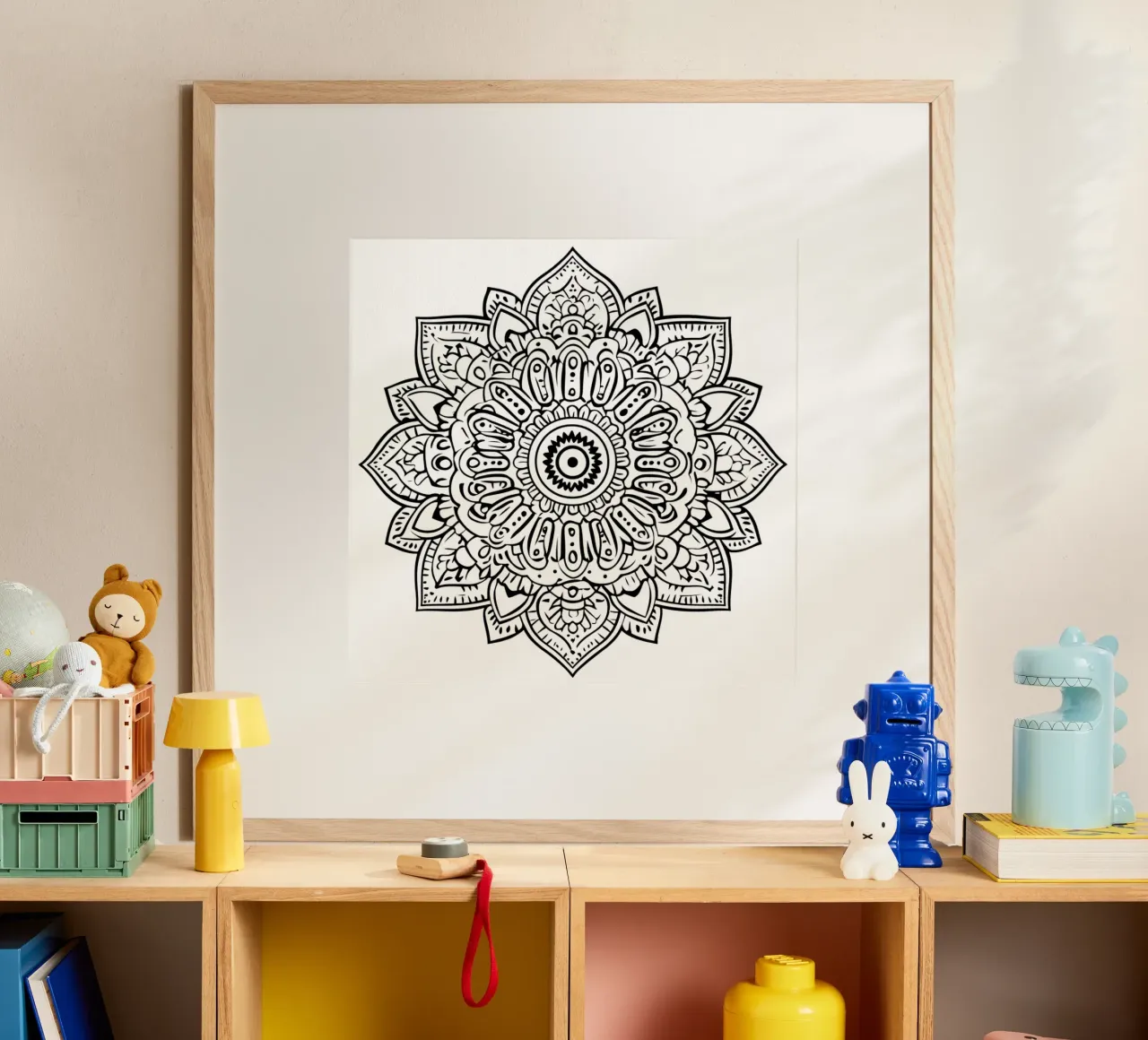 Mandala in bianco e nero carta hahnemühle da Spiritual Touch