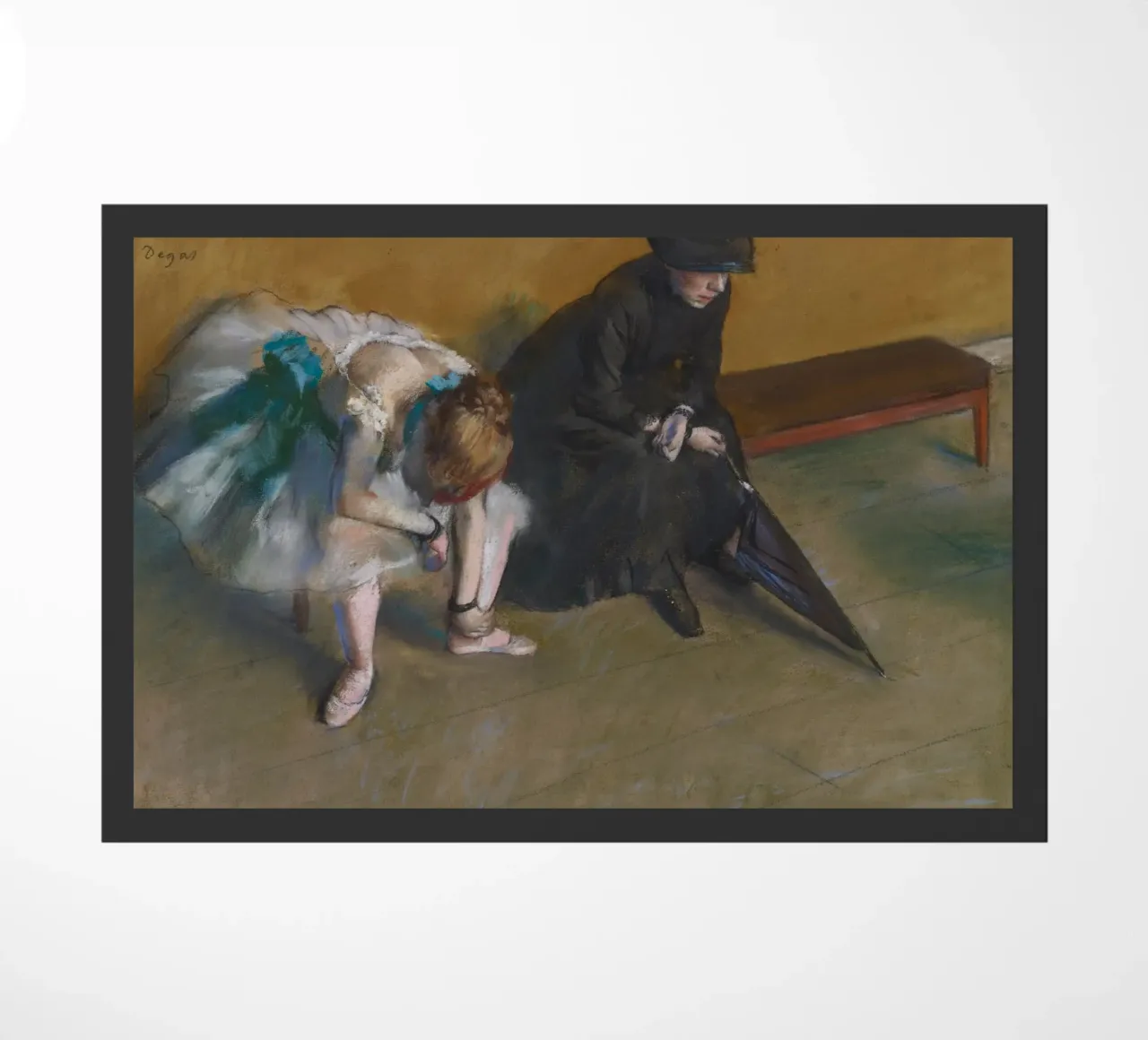 Edgar Degas - Attesa zerbino da Timeless Artworks