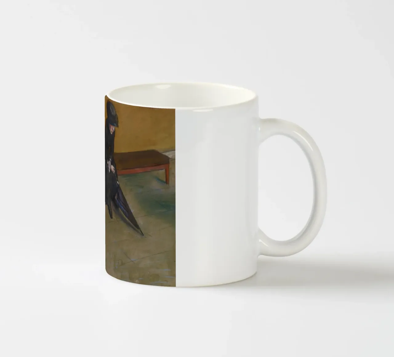 Edgar Degas - Attesa tazza in ceramica da Timeless Artworks