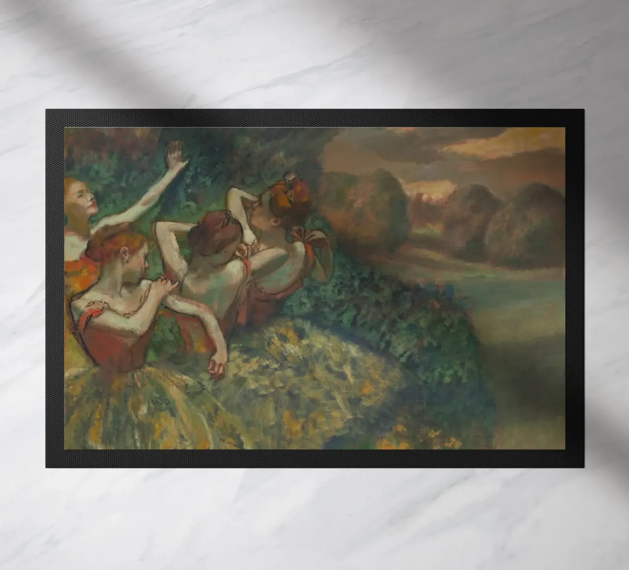 Edgar Degas - Quattro ballerine zerbino da Timeless Artworks