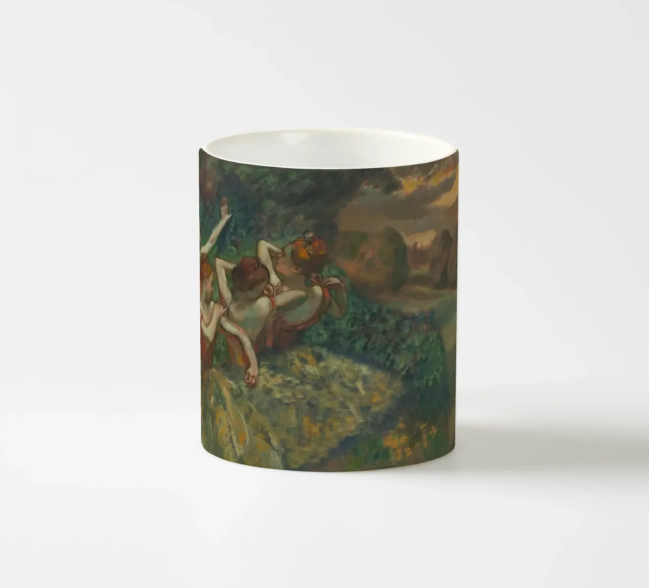 Edgar Degas - Quattro ballerine tazza in ceramica da Timeless Artworks