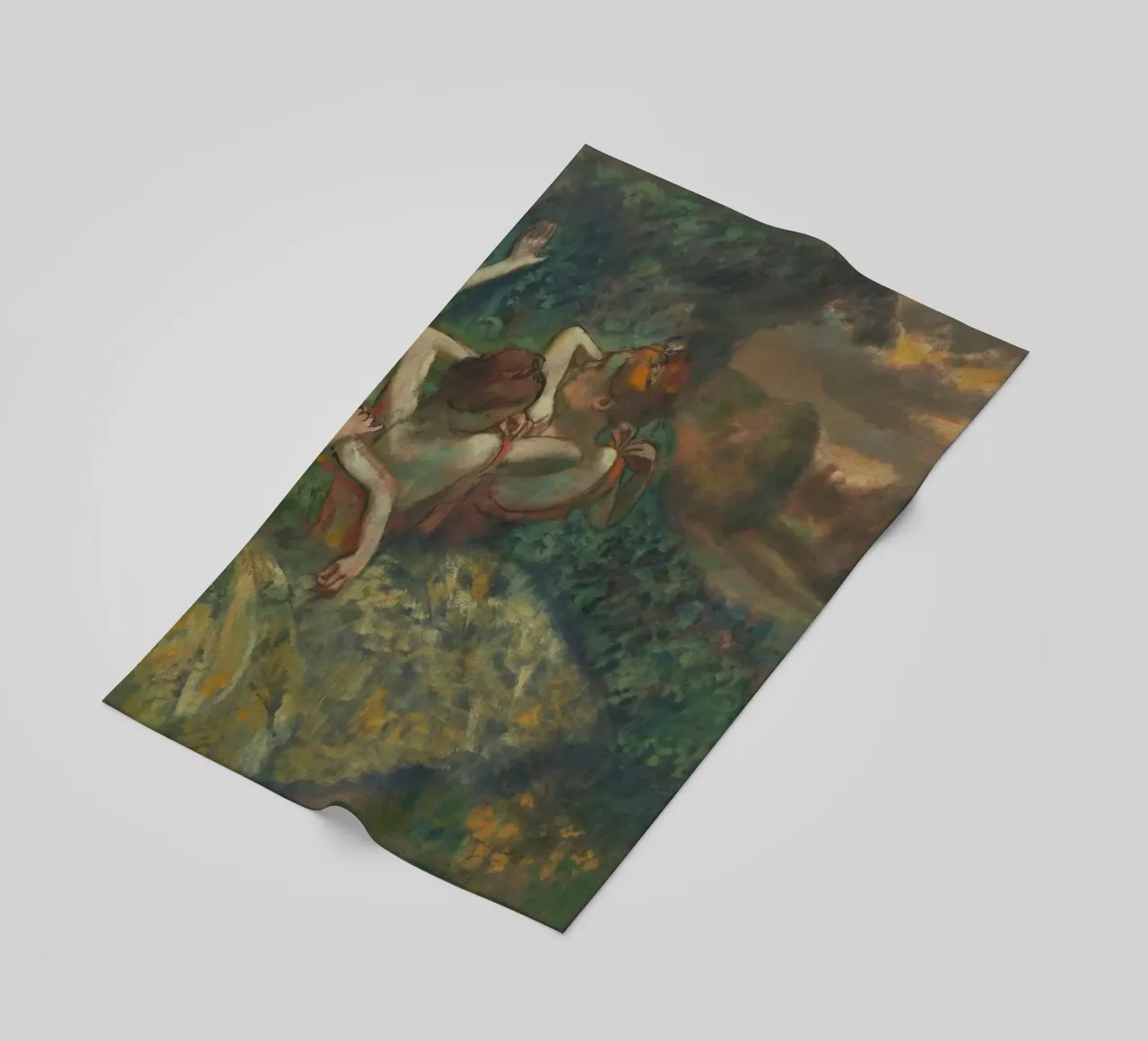 Edgar Degas - Quattro ballerine telo mare da Timeless Artworks