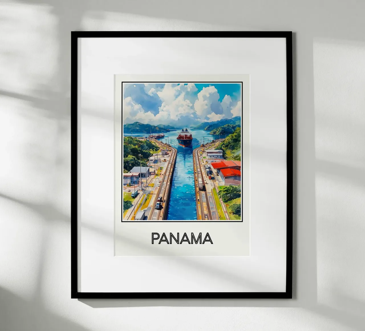 Panama poster da Frame the World
