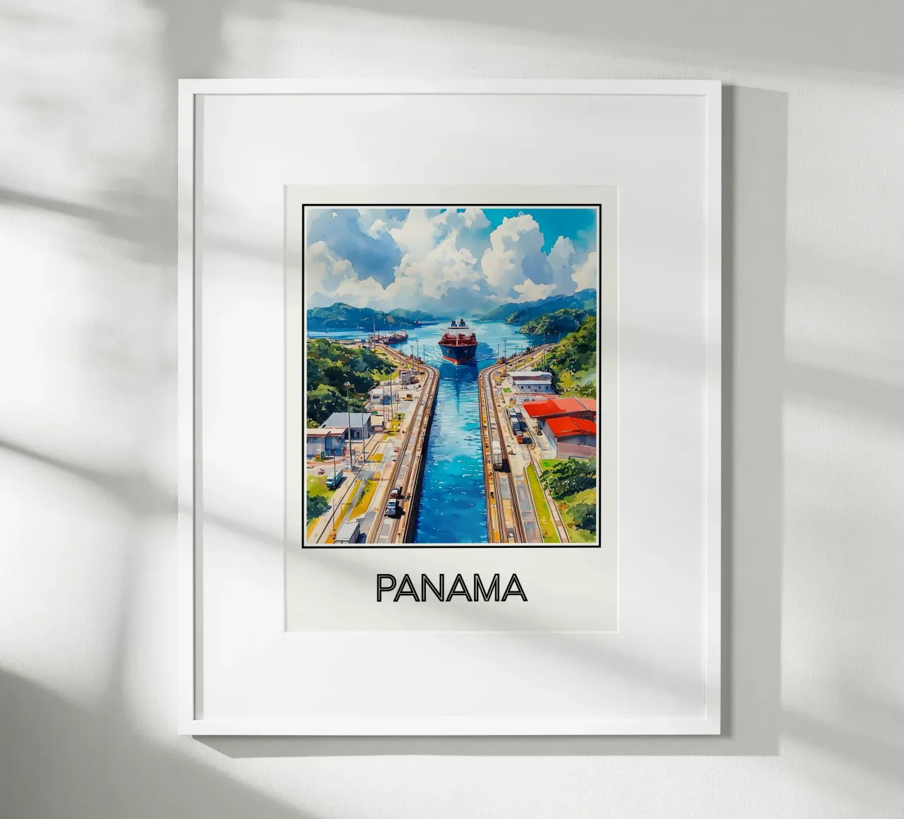 Panama poster da Frame the World