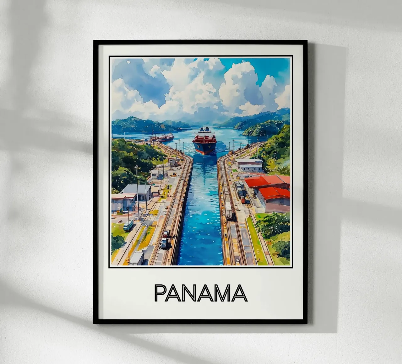 Panama poster da Frame the World