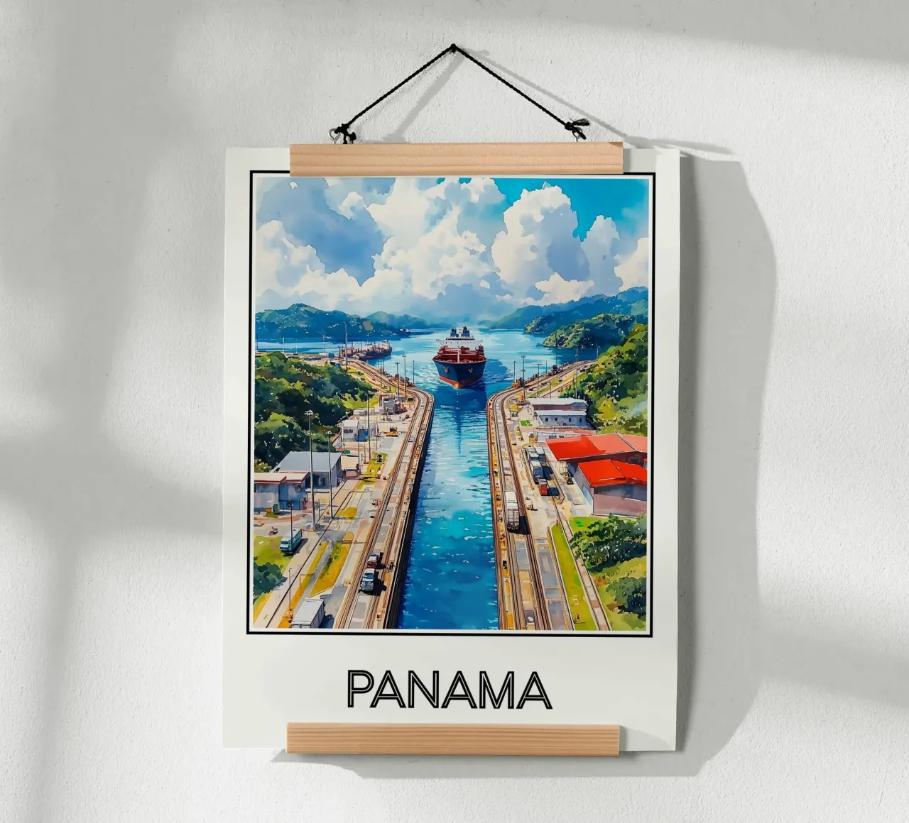 Panama poster da Frame the World