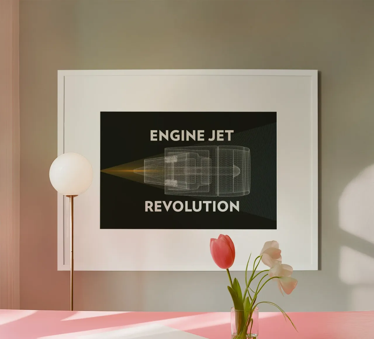 Engine Jet Reactor Dark poster da Marc Schulthess