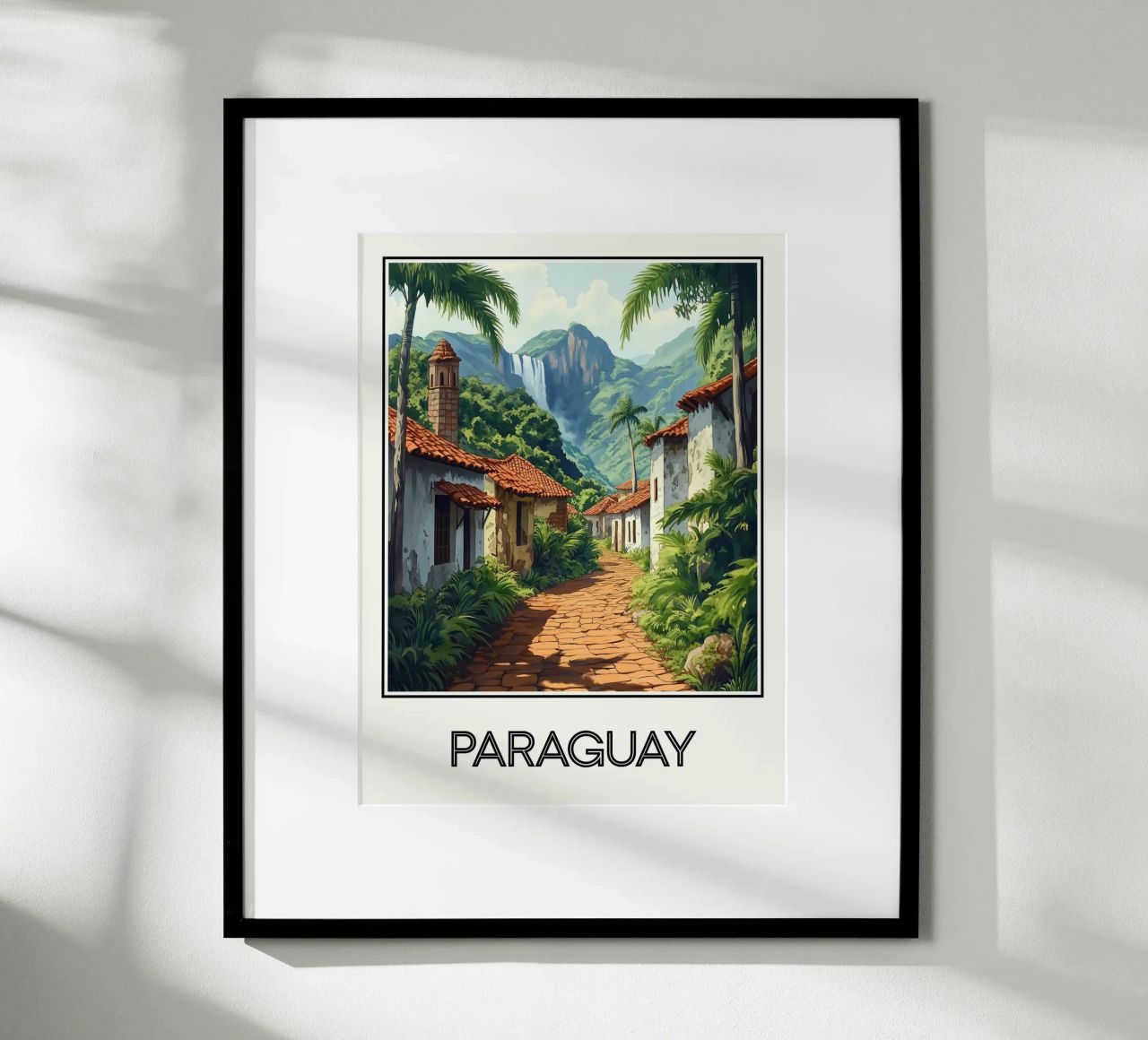 Paraguay poster de Frame the World