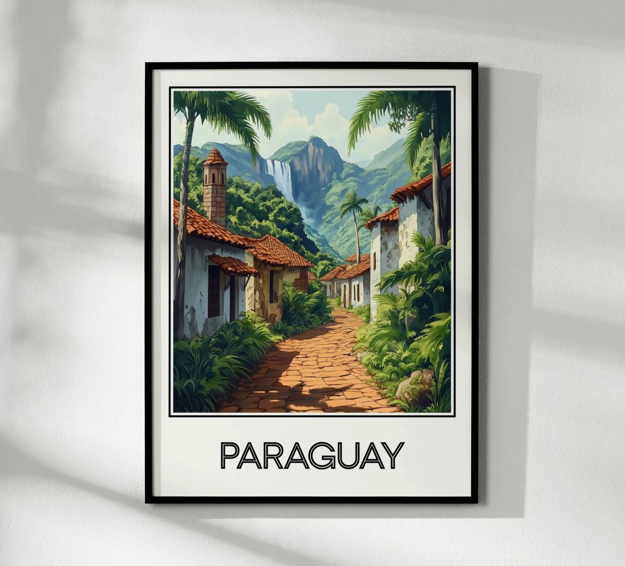 Paraguay poster de Frame the World