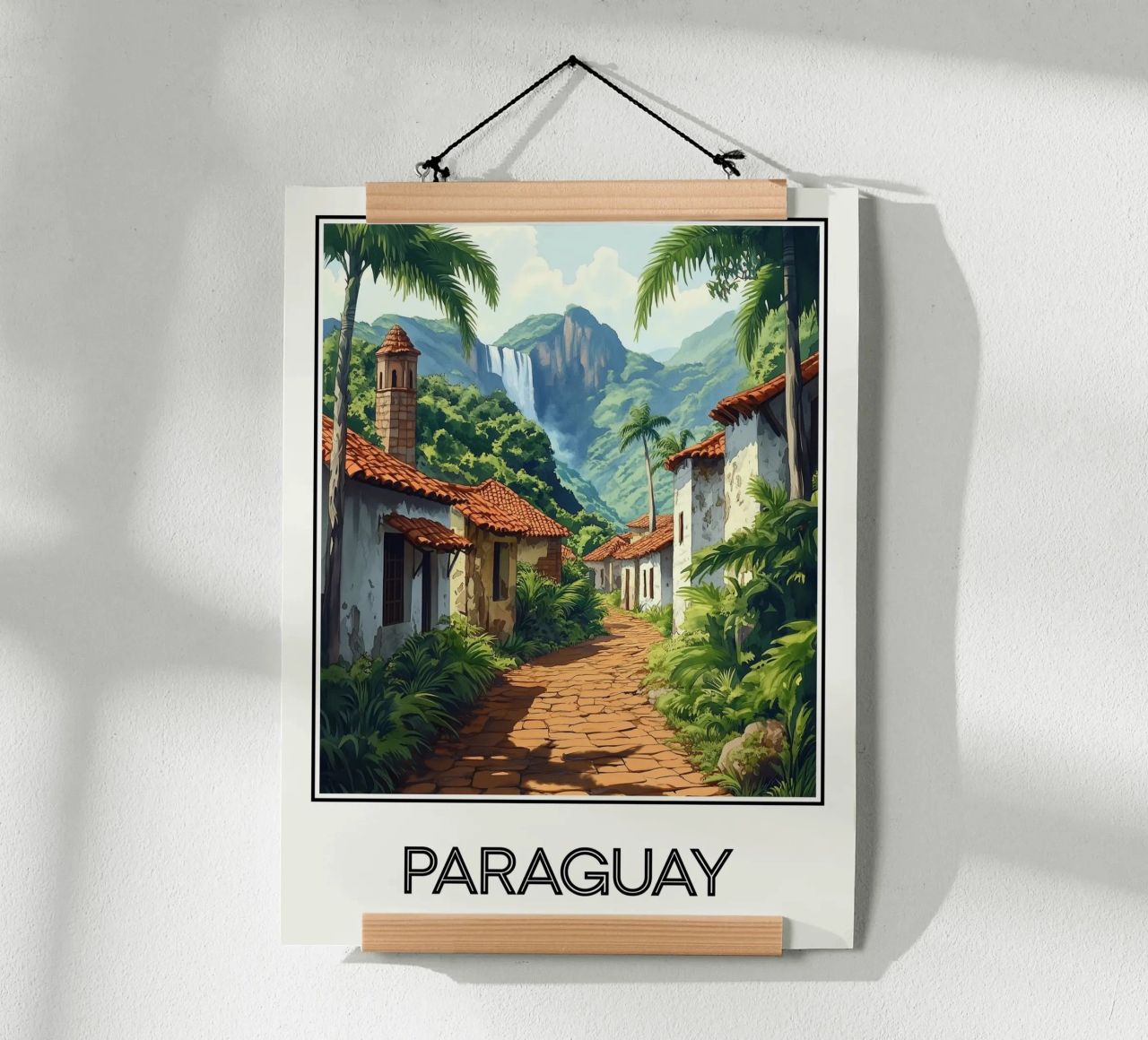 Paraguay poster de Frame the World