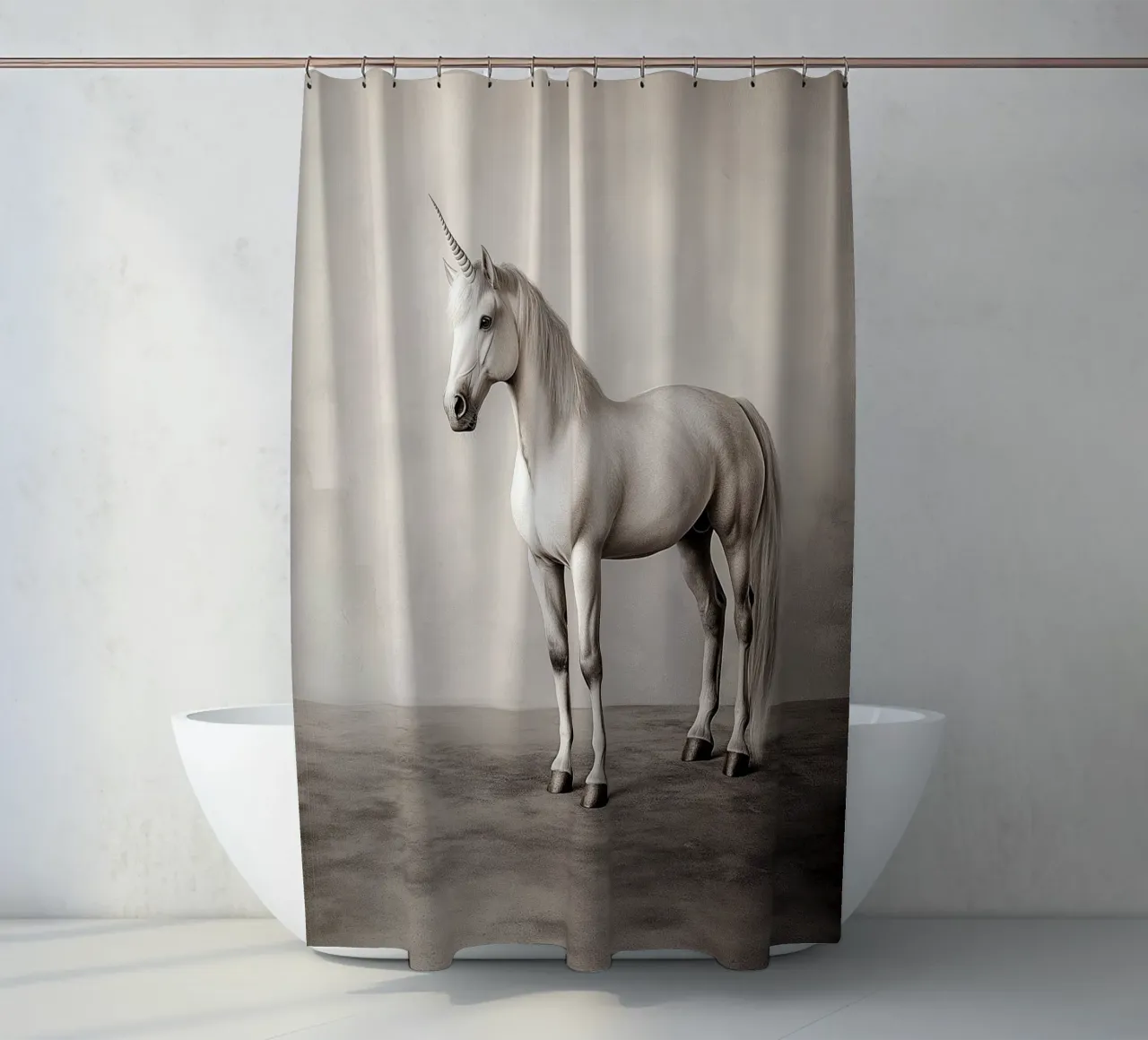 Unicorn tenda da doccia da Synthaira