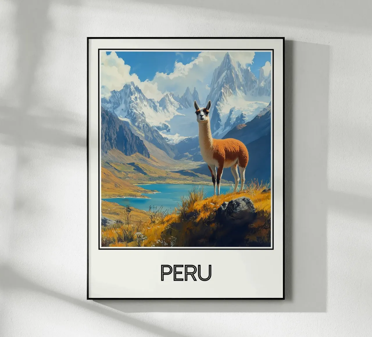 Poster Perù plexiglass da Frame the World