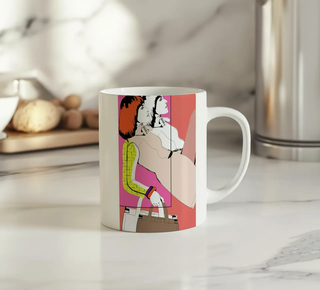 Pop 3 tazza in ceramica da Marcell Naubert