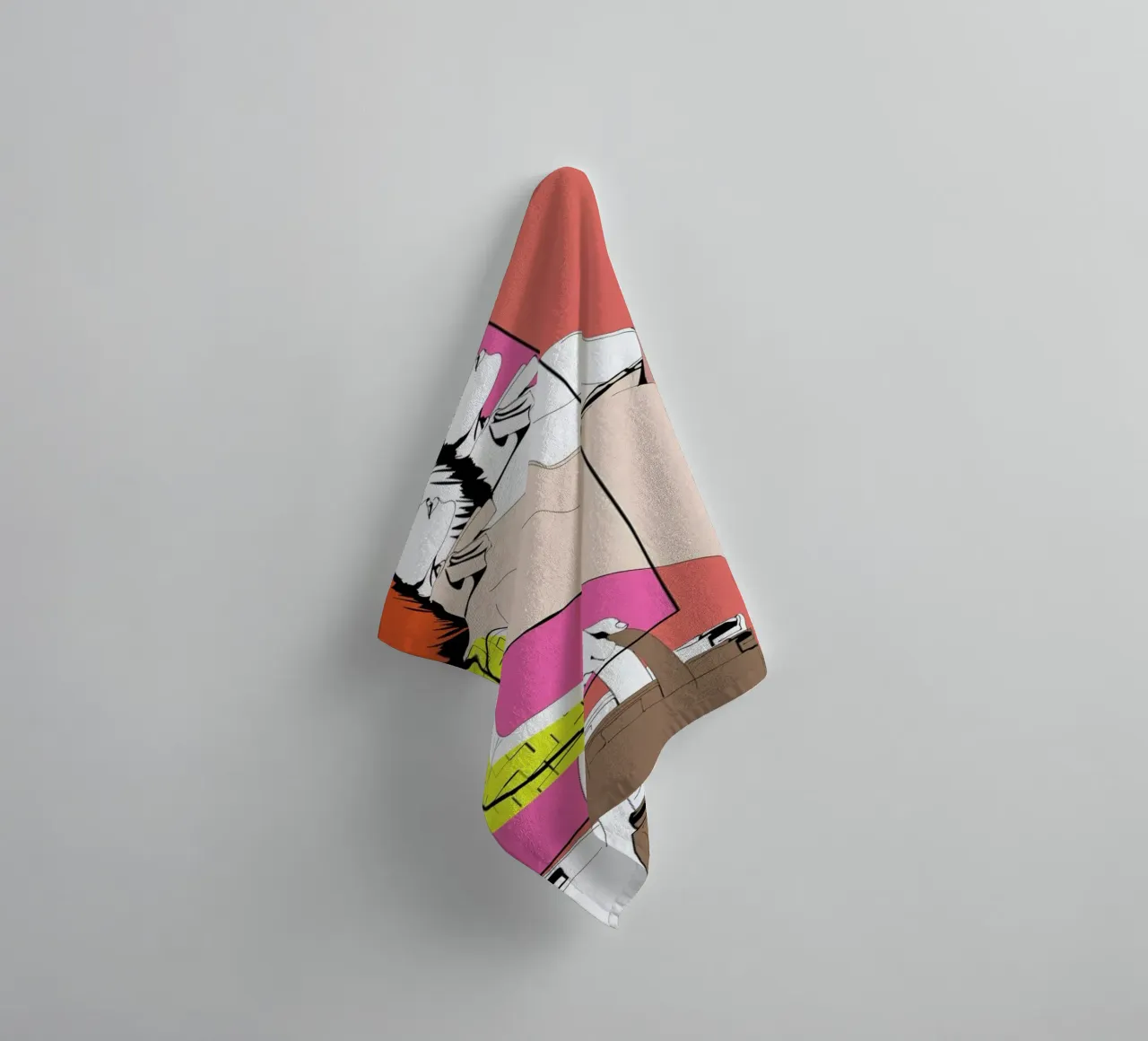 Pop 3 towel by Marcell Naubert