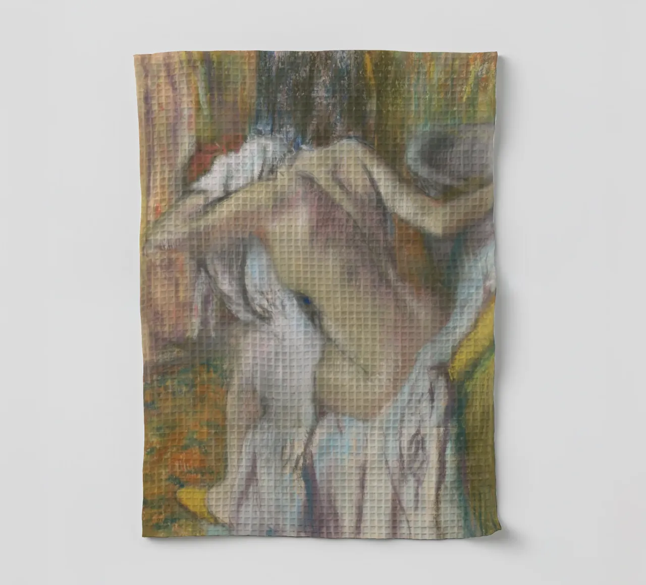 Edgar Degas - Dopo il bagno, donna che si asciuga canovaccio da cucina da Timeless Artworks