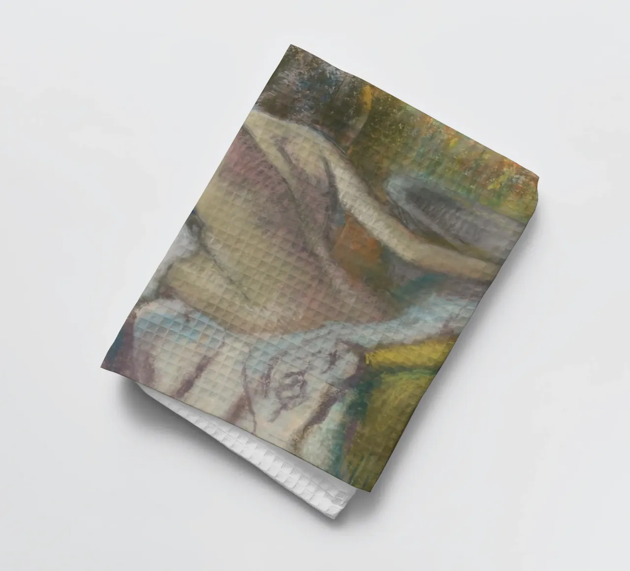 Edgar Degas - Dopo il bagno, donna che si asciuga canovaccio da cucina da Timeless Artworks