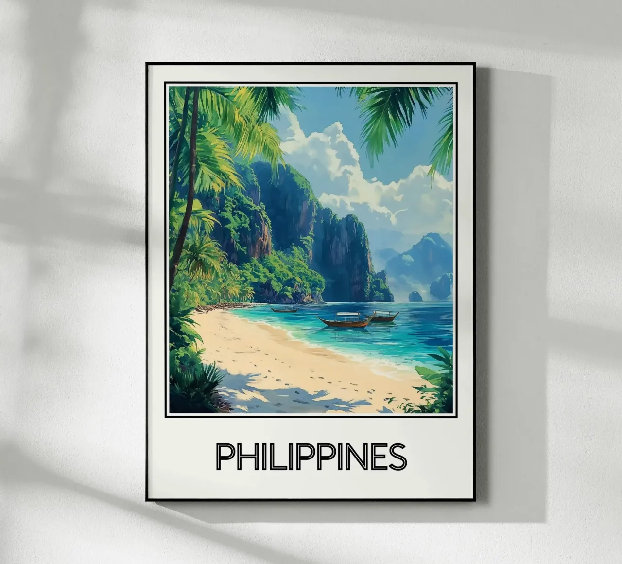 Affiche Philippines product.type.acrylglas common.byCreator Frame the World