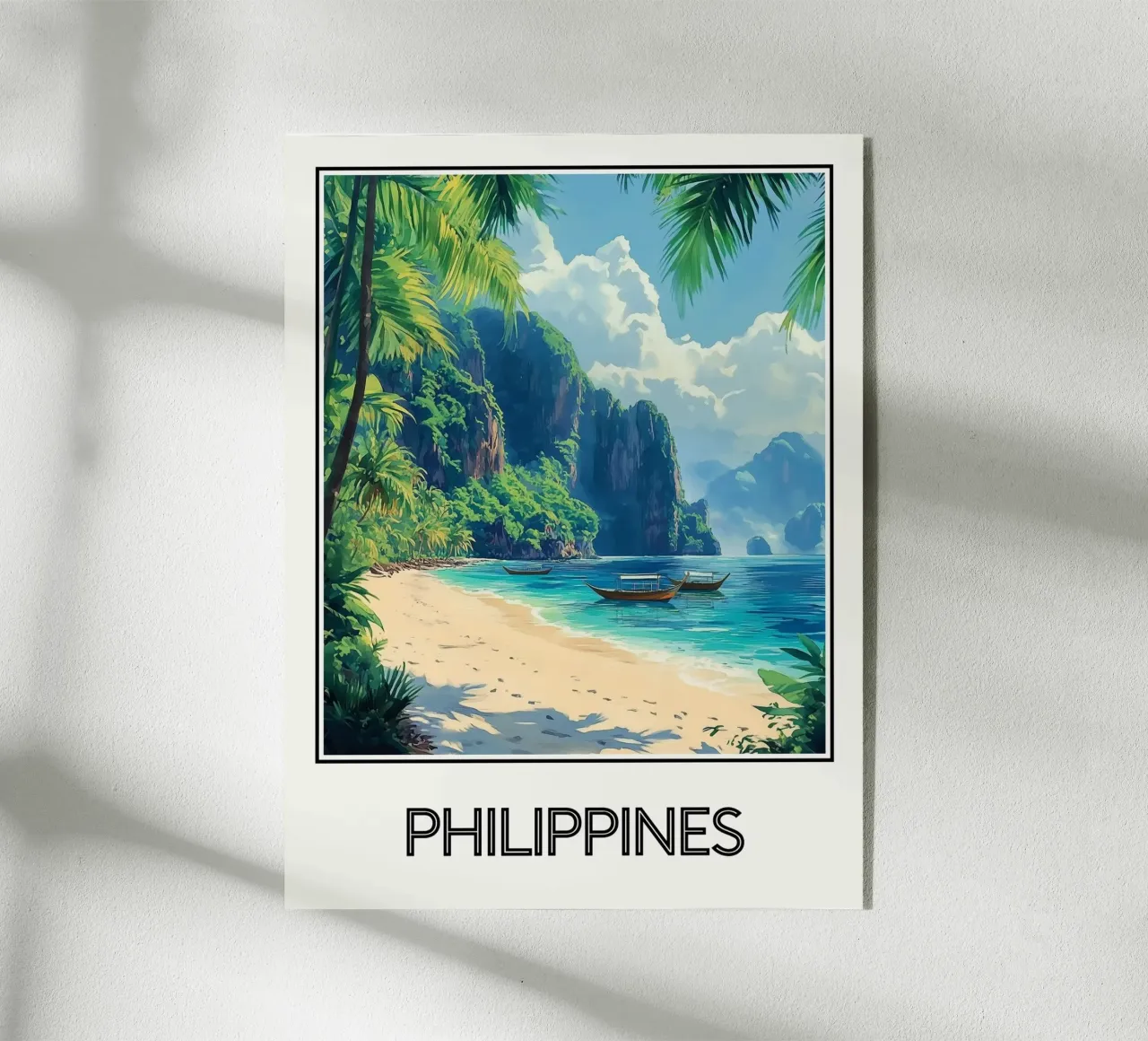 Affiche Philippines product.type.acrylglas common.byCreator Frame the World