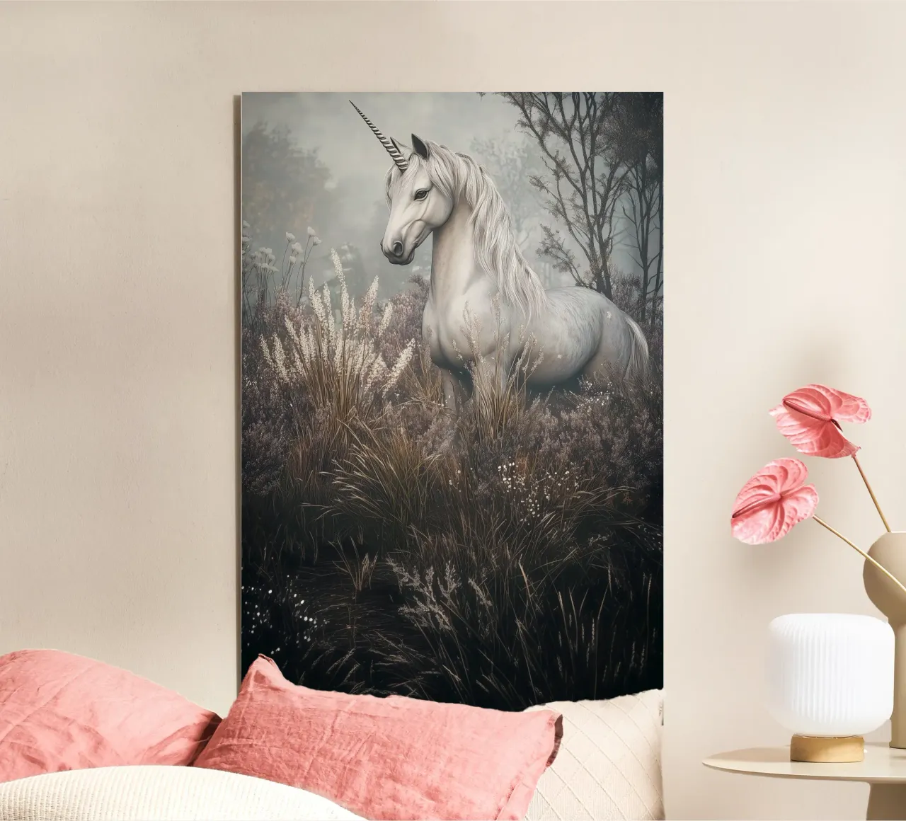 A unicorn alluminio dibond da Synthaira