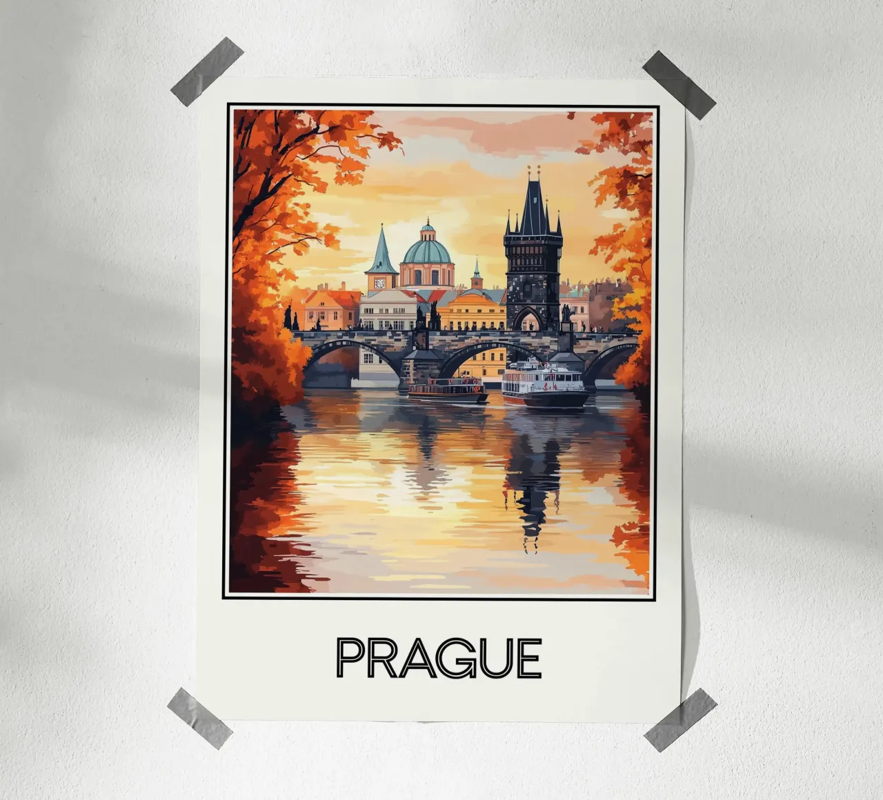 Praga carta hahnemühle da Frame the World