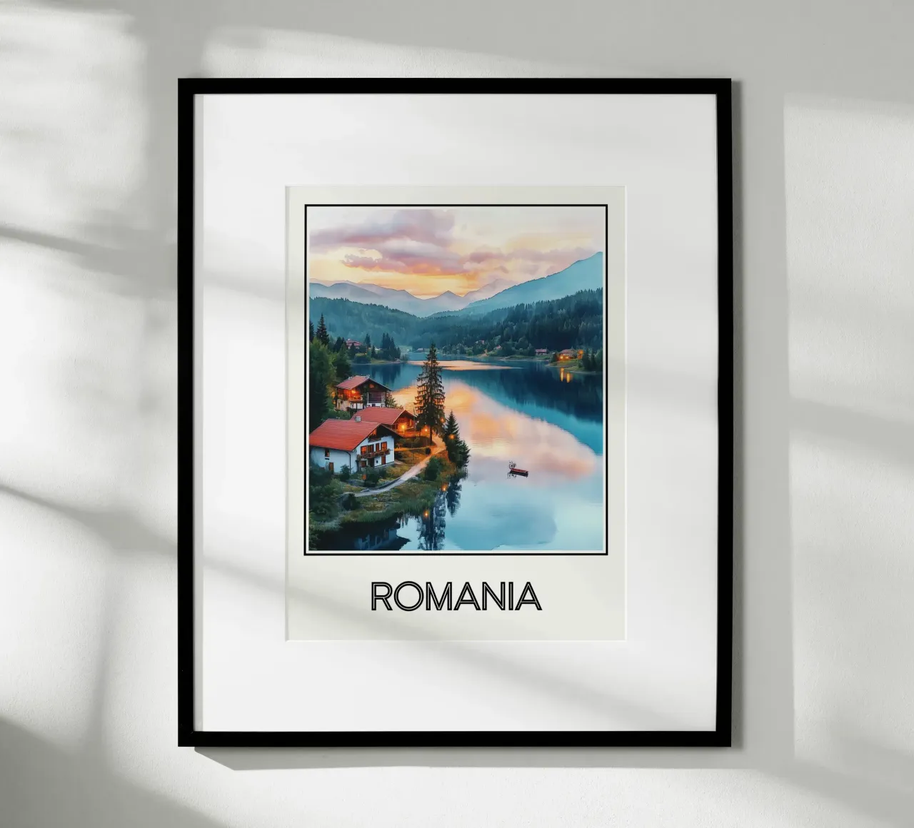 Romania poster da Frame the World