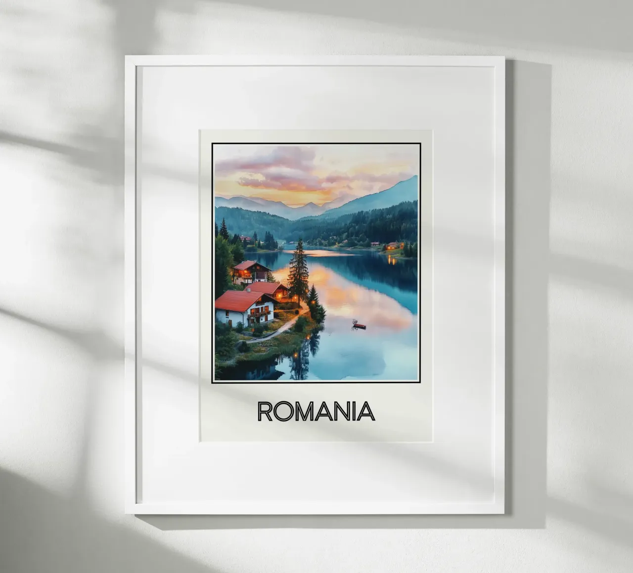 Romania poster da Frame the World