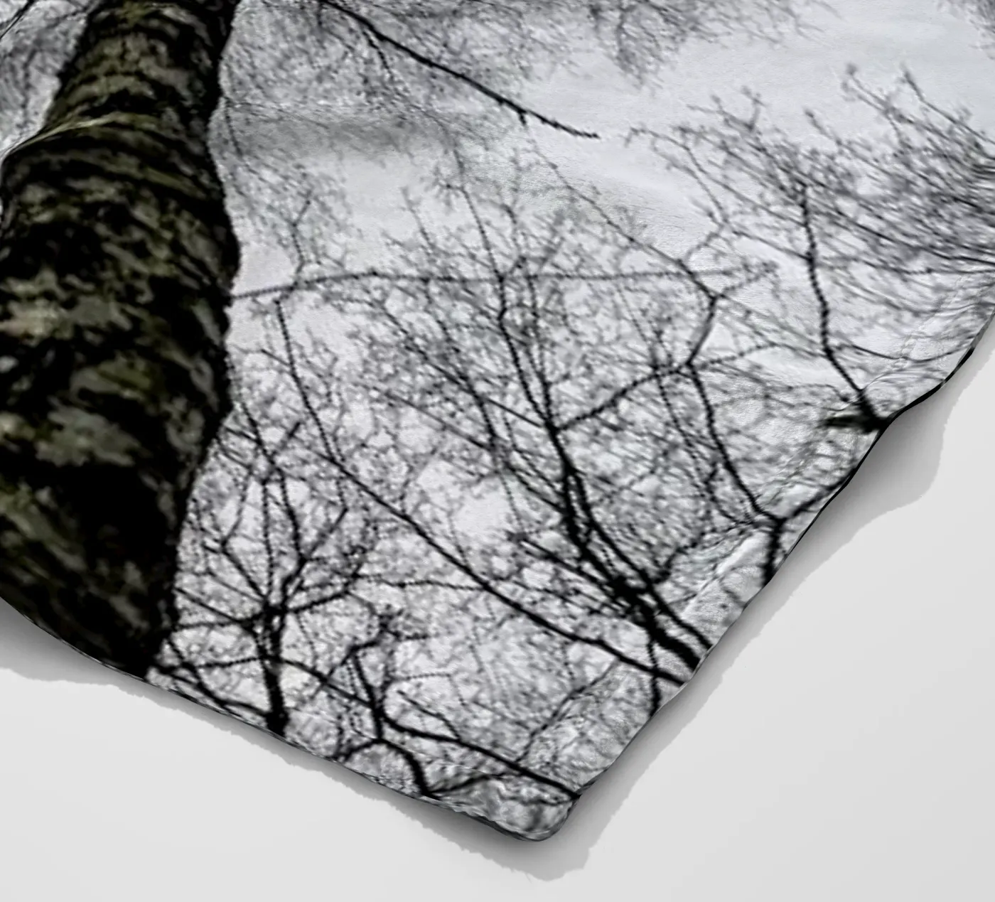 Forest 1 fleecedeken van Shot By Clint