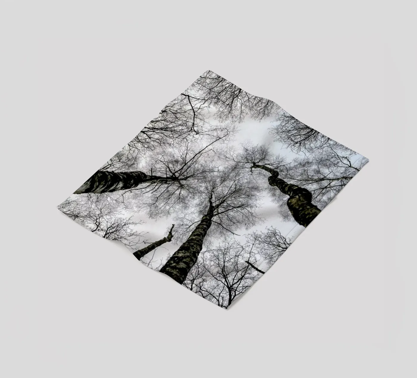 Forest 1 fleecedeken van Shot By Clint